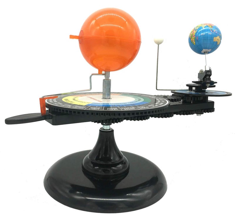 HAOXIN English Solar System Sun Earth Moon Orbital Planetarium Model Educational Planetarium Project Kit for Science Astronomy Teaching, Earth Moon Sun Orbit Model for Kids - Image 2